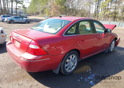 2007 Ford Five Hundred Sel from USA, damaged, VIN 1FAHP24177G141815